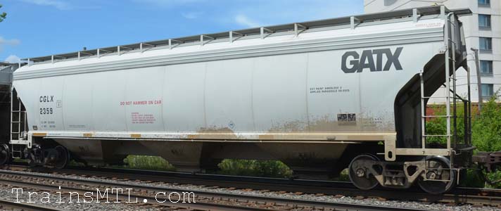 Car/wagon CGLX2359 right side / coté droit